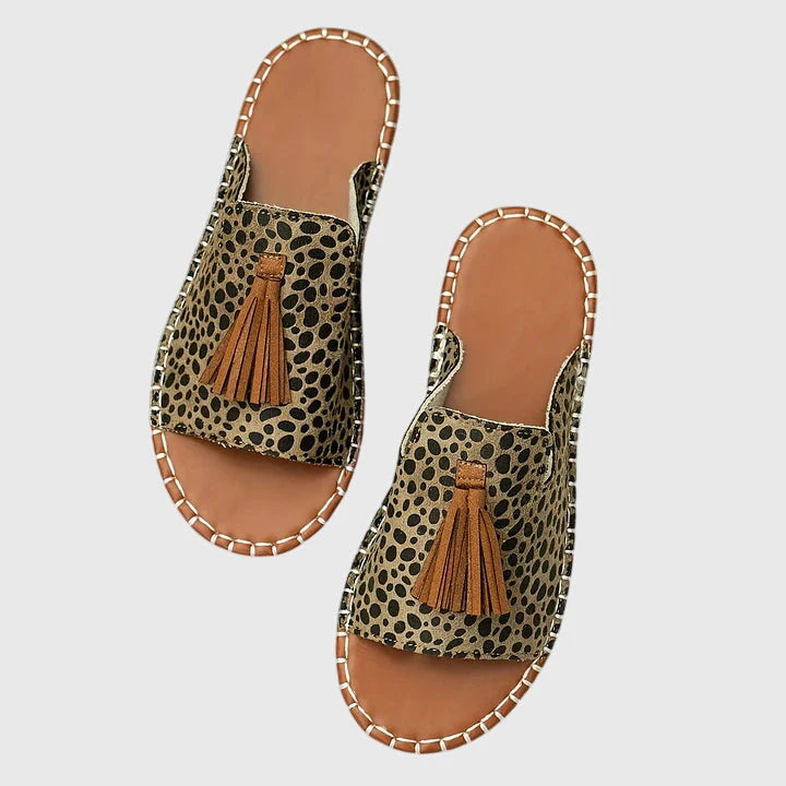 Judith | Women's Slip-On Backless Round Toe Flats