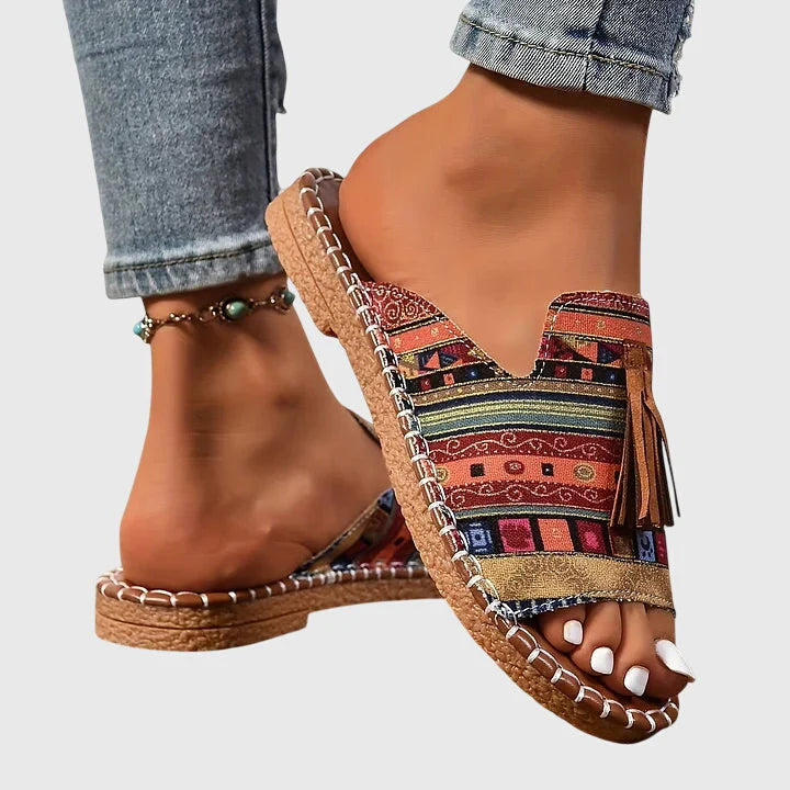 Judith | Women's Slip-On Backless Round Toe Flats
