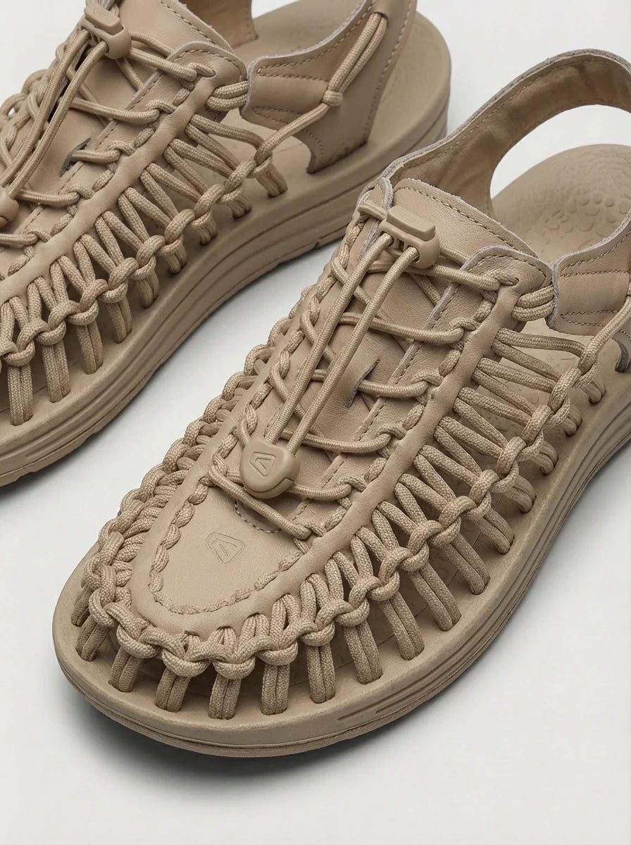 Levi | Men’s Summer Round Toe Walking Beach Sandals