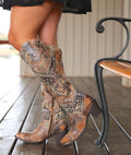 Lily | Women’s Pointed Toe Mid Calf Western Boots