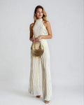 Linda | Women’s Backless Sleeveless High Waisted Matching Set