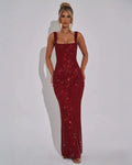 Lisa | Women’s Square Neck Sleeveless Wedding Guest Dress