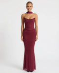 Margot | Women's Fitted Sleeveless Open Back Wedding Guest Dress