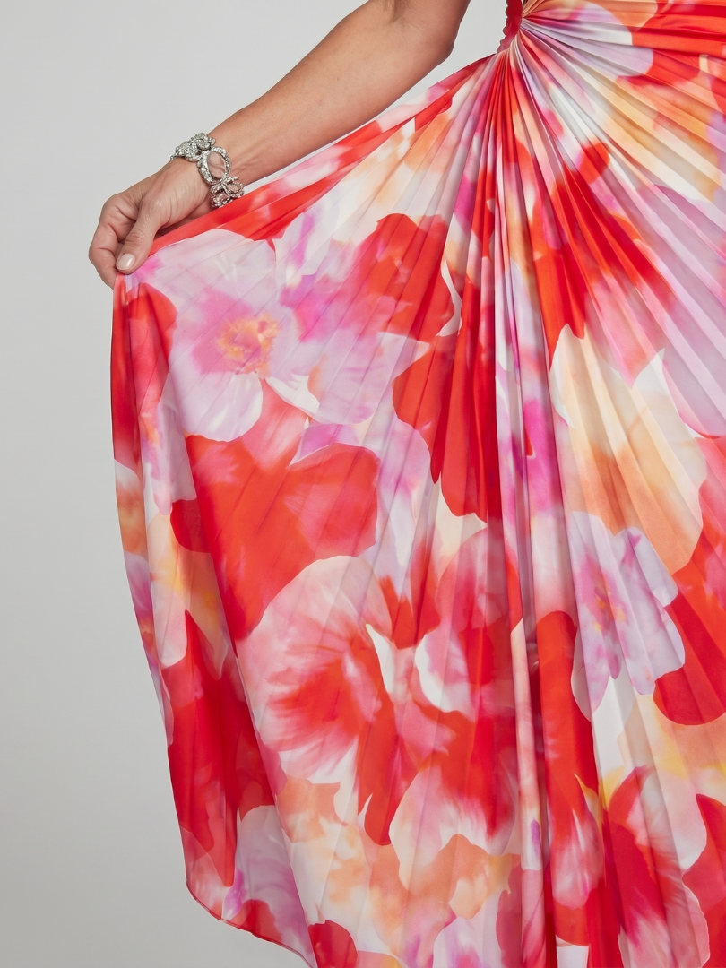Mariah | Women's Floral Sleeveless Flowy Wedding Guest Dress