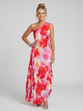 Mariah | Women's Floral Sleeveless Flowy Wedding Guest Dress