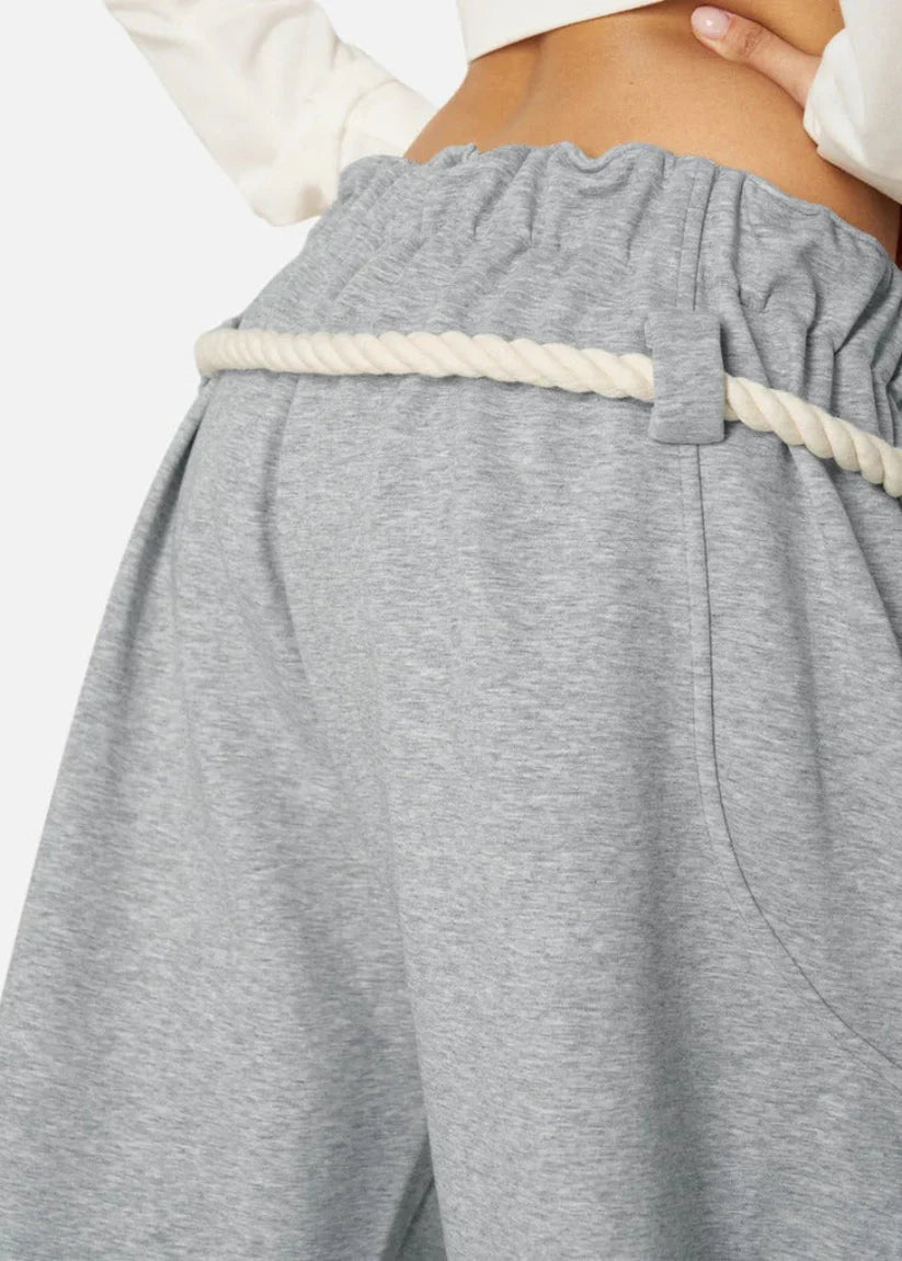 Marigold | Women's Baggy Leg Rope Drawstring Waist Trousers
