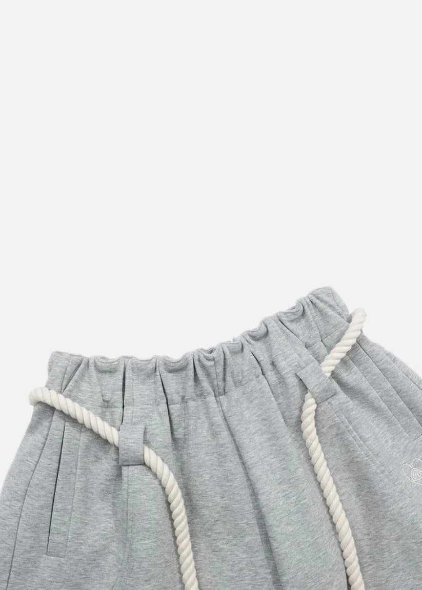 Marigold | Women's Baggy Leg Rope Drawstring Waist Trousers