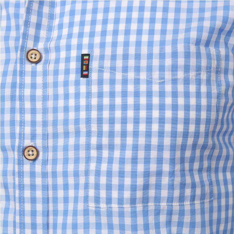 Marshall | Men's Checkered Button Down Long Sleeve Dress Shirt