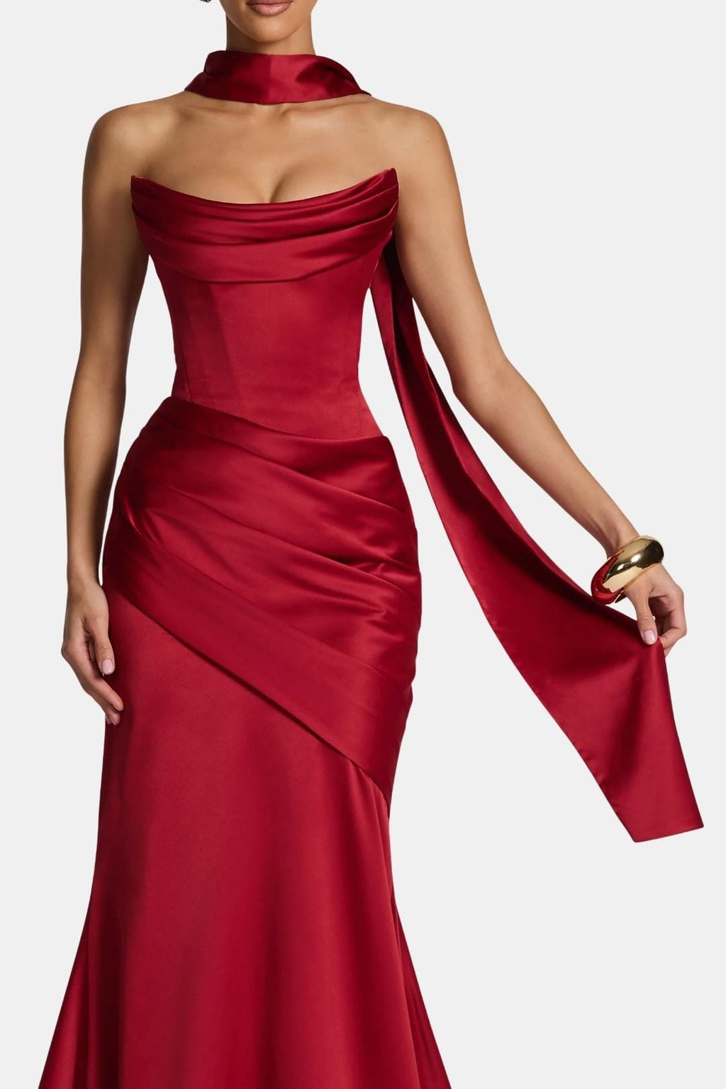 Mercedes | Women's Double-Layered Draped Shawl Scarf