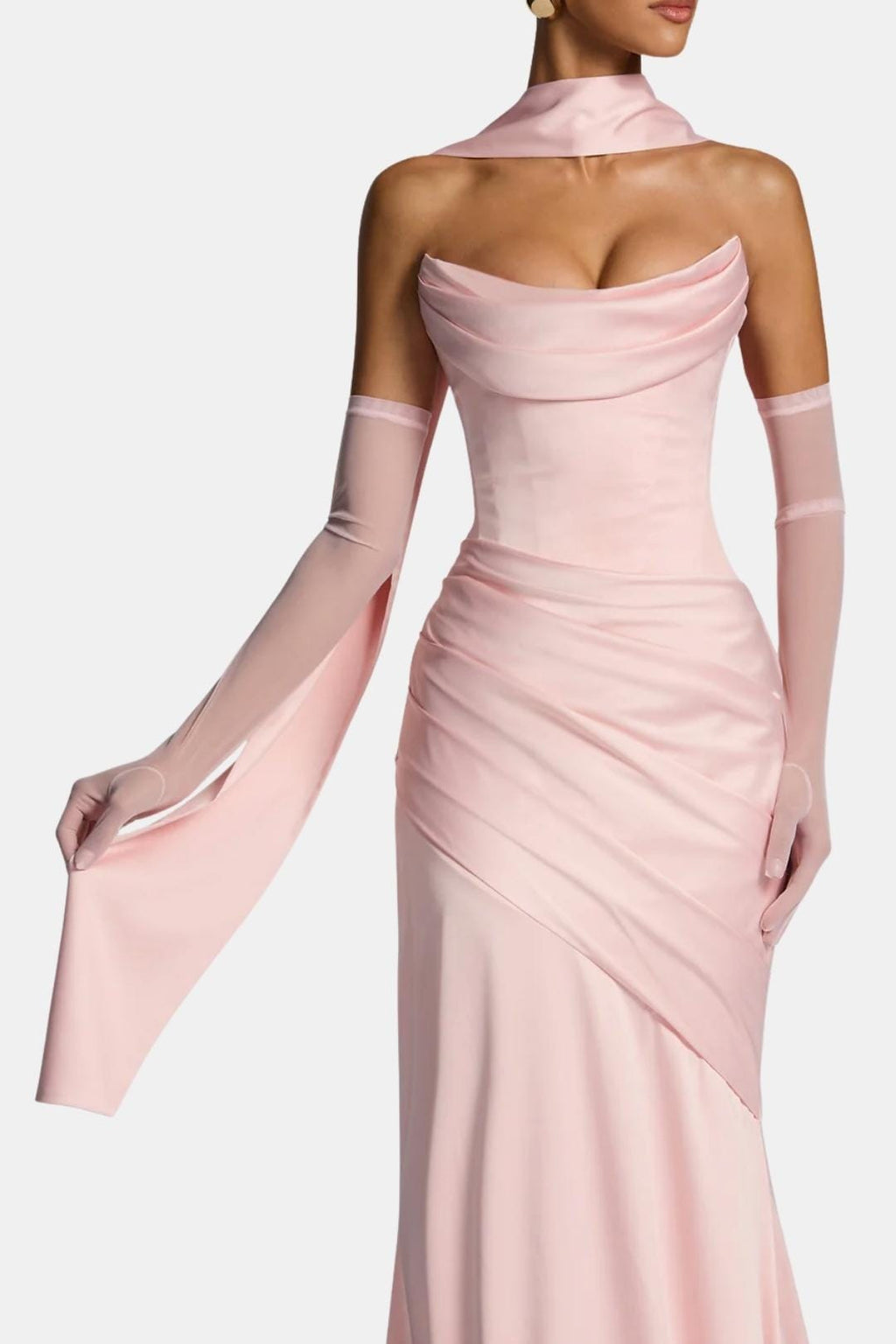 Mercedes | Women's Double-Layered Draped Shawl Scarf