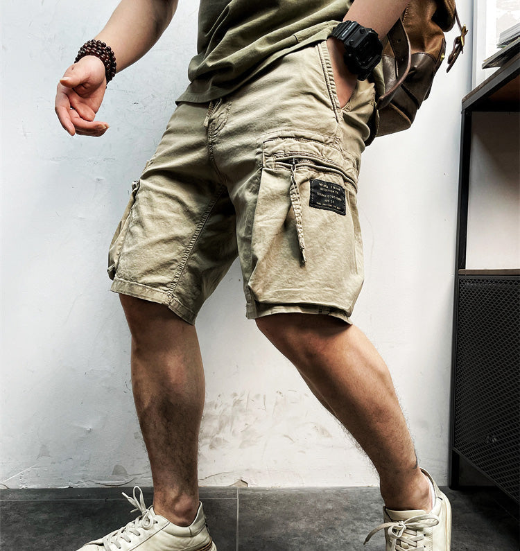 Michael | Men's Multi-Pocket Utility Summer Shorts
