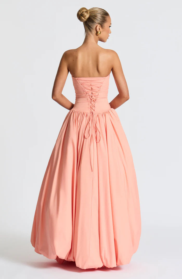 Natalia | Women's Sleeveless Puffball Flowy Wedding Guest Dress