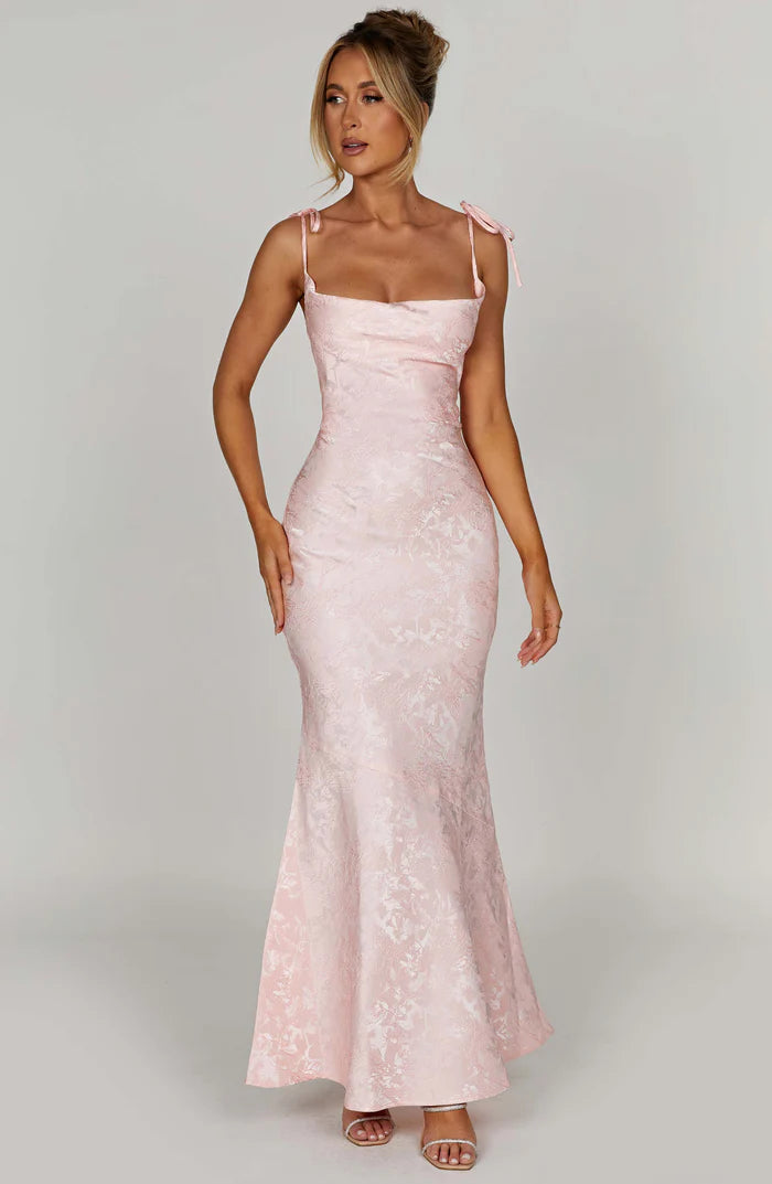 Natalie | Women's Sleeveless Strappy Flowy Wedding Guest Dress