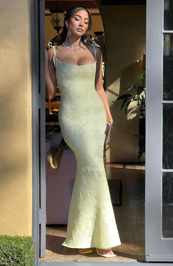 Natalie | Women's Sleeveless Strappy Flowy Wedding Guest Dress