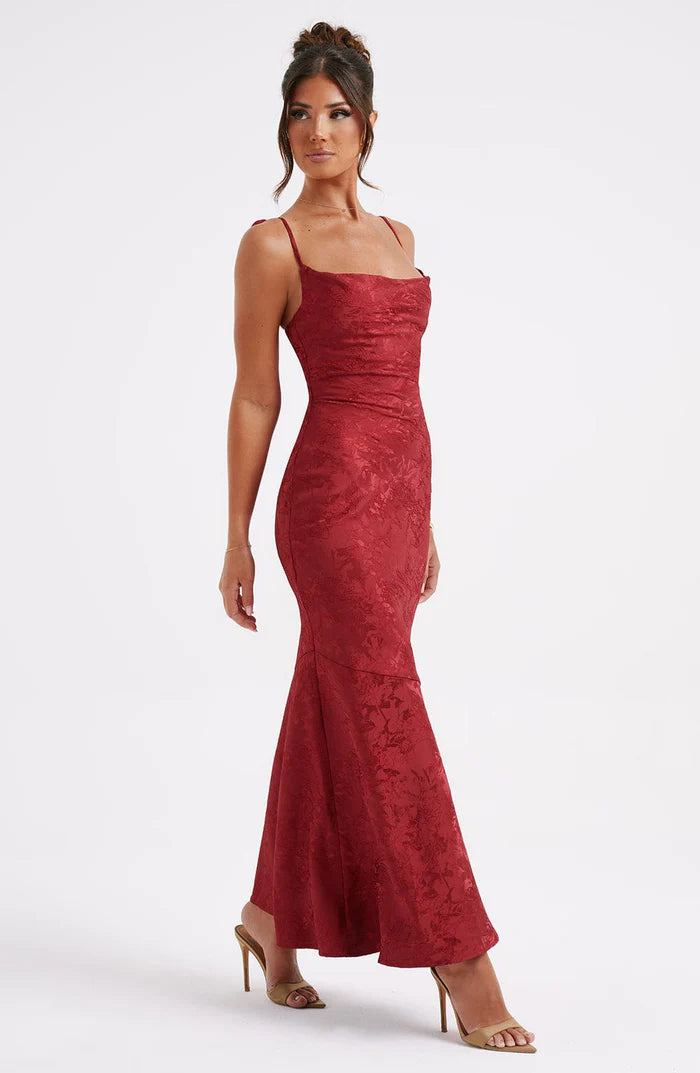 Natalie | Women's Sleeveless Strappy Flowy Wedding Guest Dress