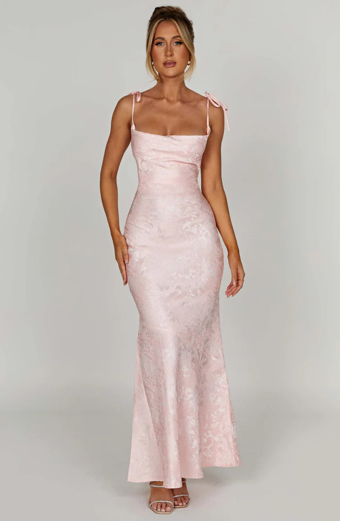 Natalie | Women's Sleeveless Strappy Flowy Wedding Guest Dress