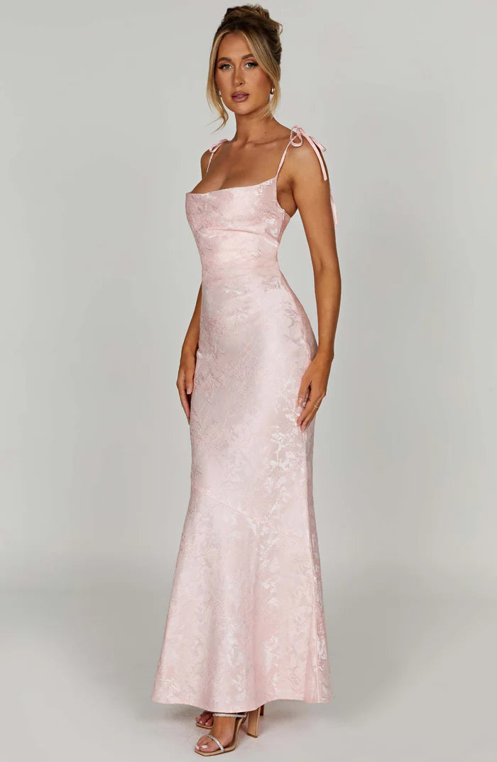 Natalie | Women's Sleeveless Strappy Flowy Wedding Guest Dress