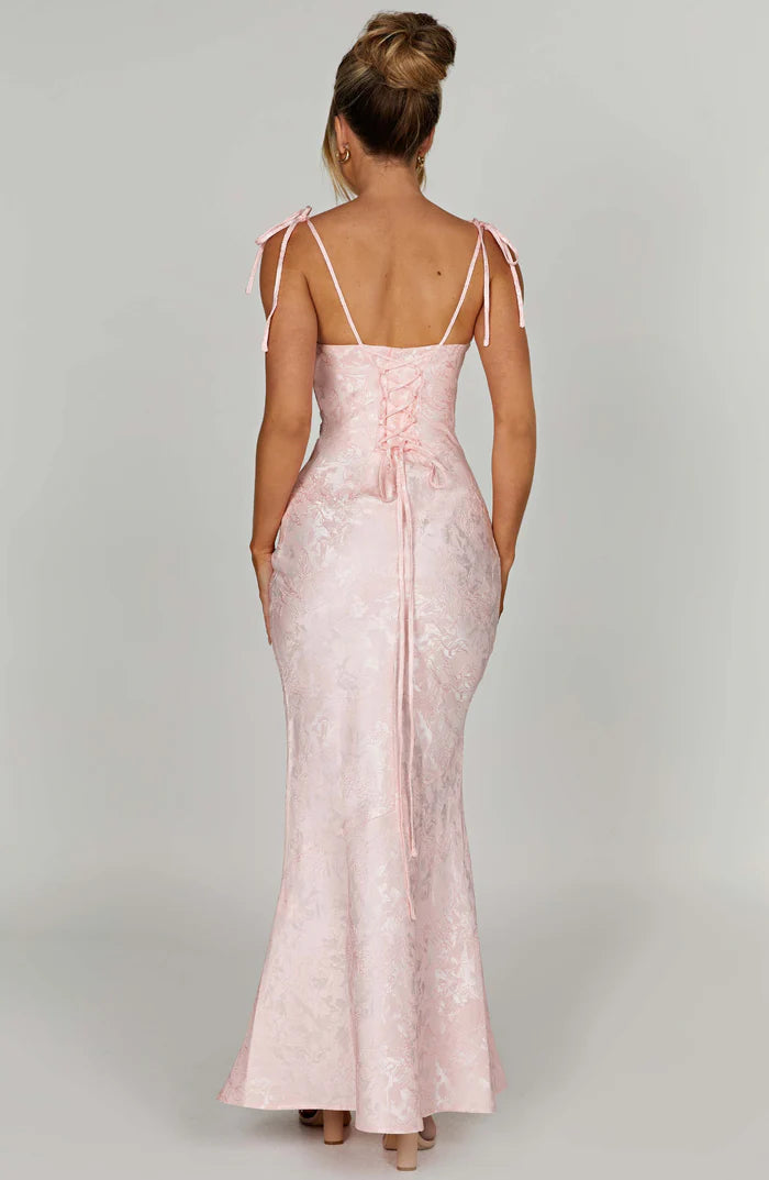 Natalie | Women's Sleeveless Strappy Flowy Wedding Guest Dress