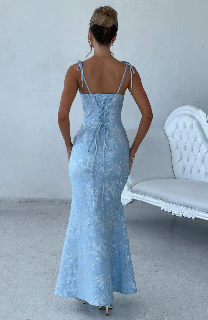 Natalie | Women's Sleeveless Strappy Flowy Wedding Guest Dress