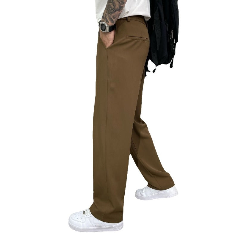 Noah | Men’s Straight Leg Pleated Dress Pants