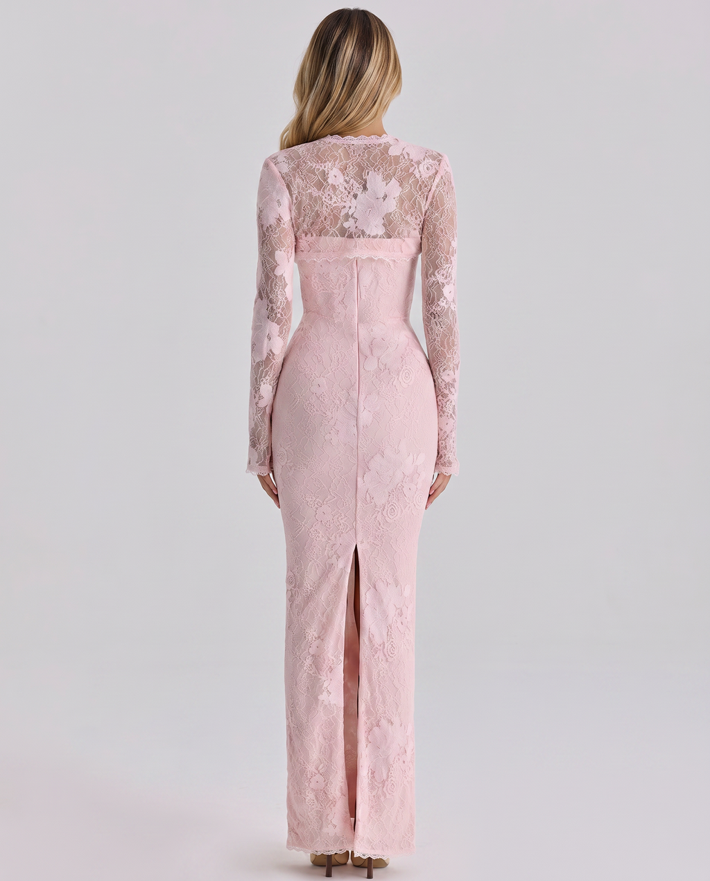 Noelle | Women's Fitted Long Sleeve Wedding Guest Dress
