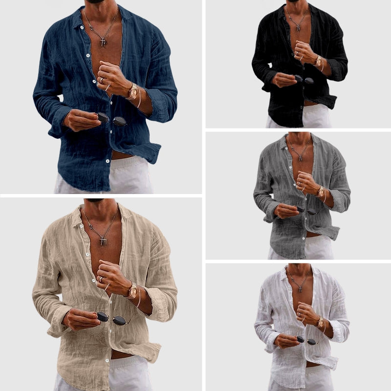 Oliver | Men’s Vertical Stripe Shirt