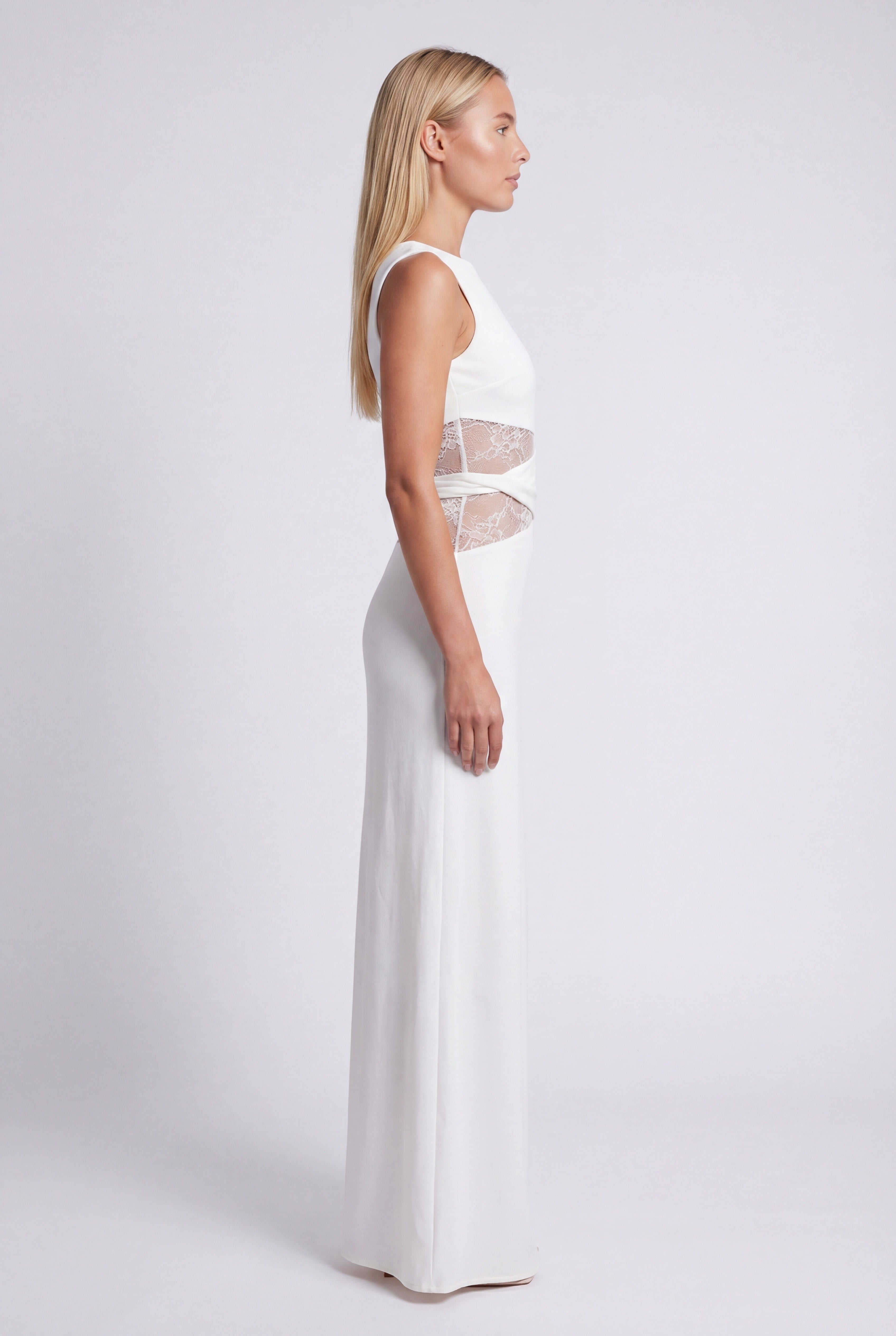 Ophelia | Women's Round Neck Bodycon Wedding Guest Dress