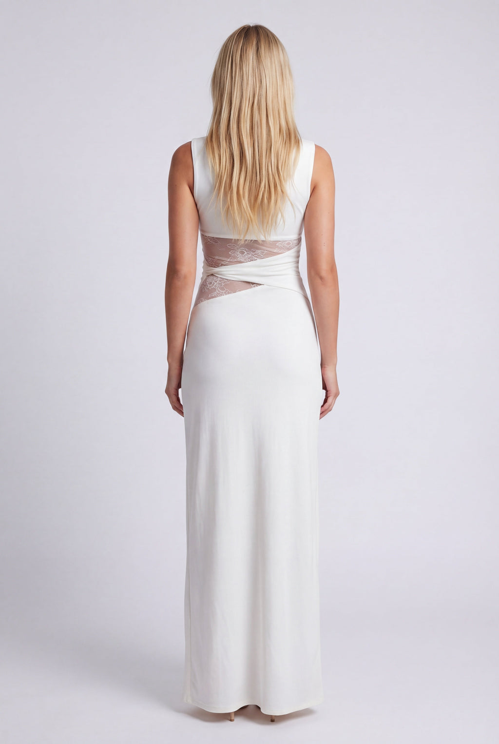 Ophelia | Women's Round Neck Bodycon Wedding Guest Dress