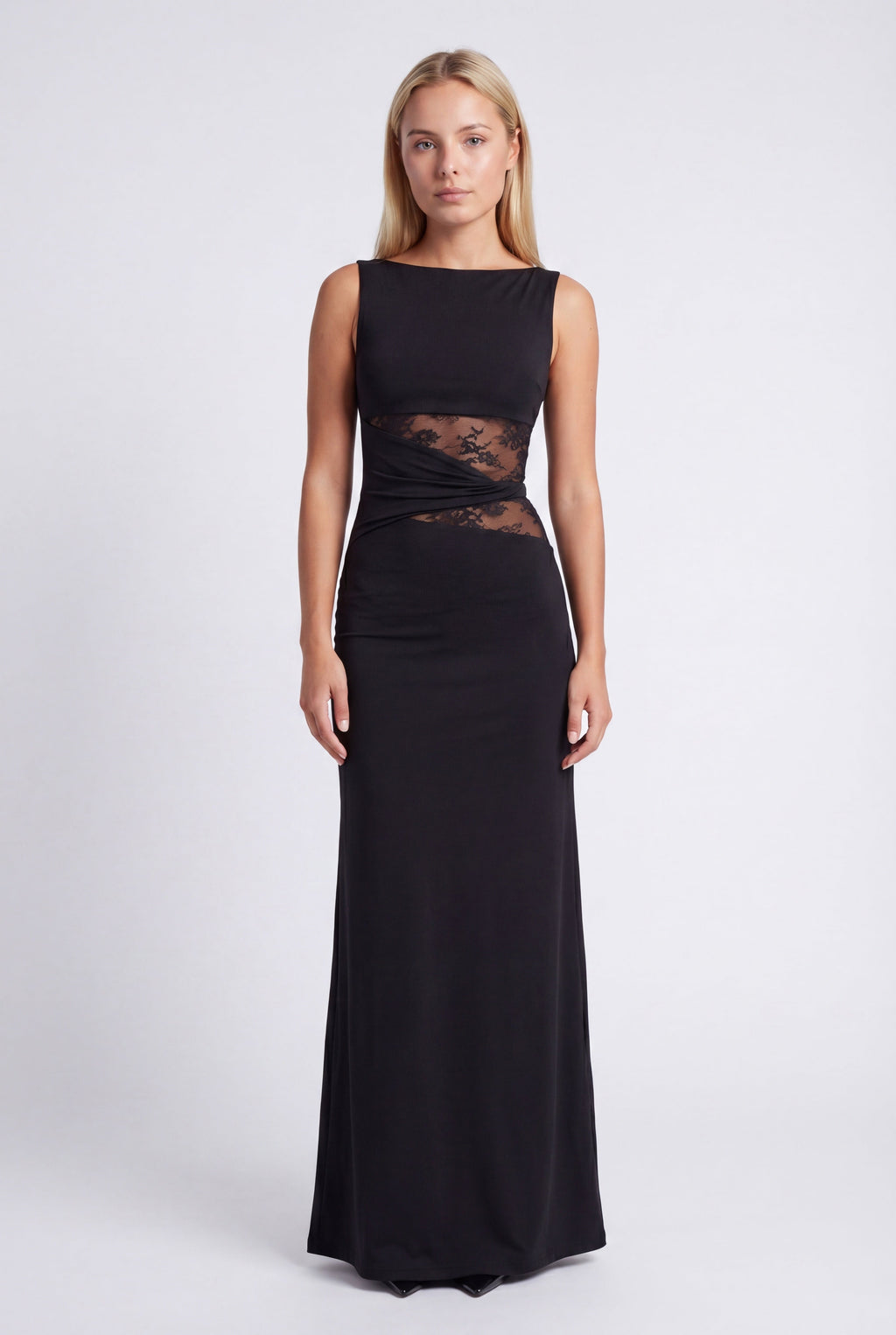 Ophelia | Women's Round Neck Bodycon Wedding Guest Dress