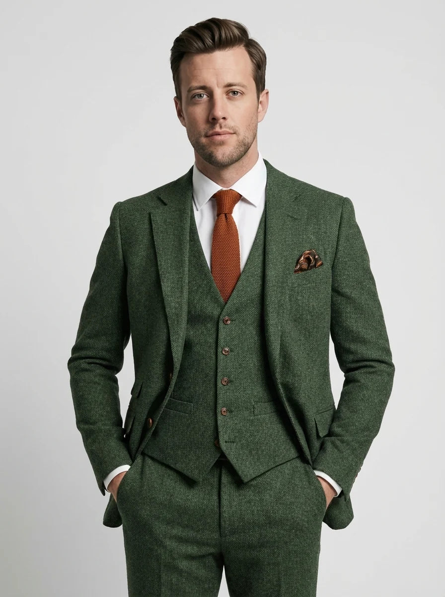 Oscar | Men’s Three Piece Wedding Event Suit