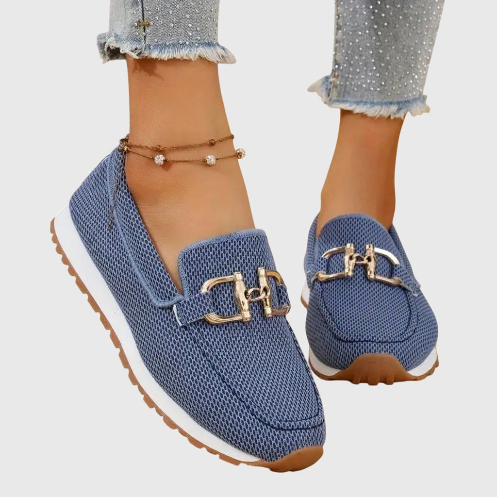 Patricia | Women’s Round Toe Slip On Flat Loafers
