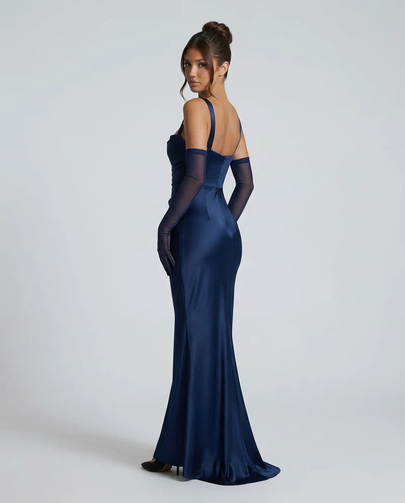 Patricia | Women’s Square Neck Sleeveless Wedding Guest Dress