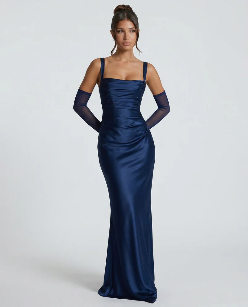 Patricia | Women’s Square Neck Sleeveless Wedding Guest Dress