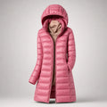 Portia | Women’s Long Sleeve Hooded Front Zip Winter Jacket