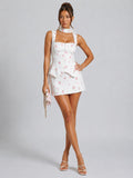Rhonda | Women’s Square Neck Sleeveless Mini Dress