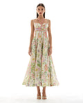 Rosanna | Women’s Open Back Floral Sleeveless Midi Dress
