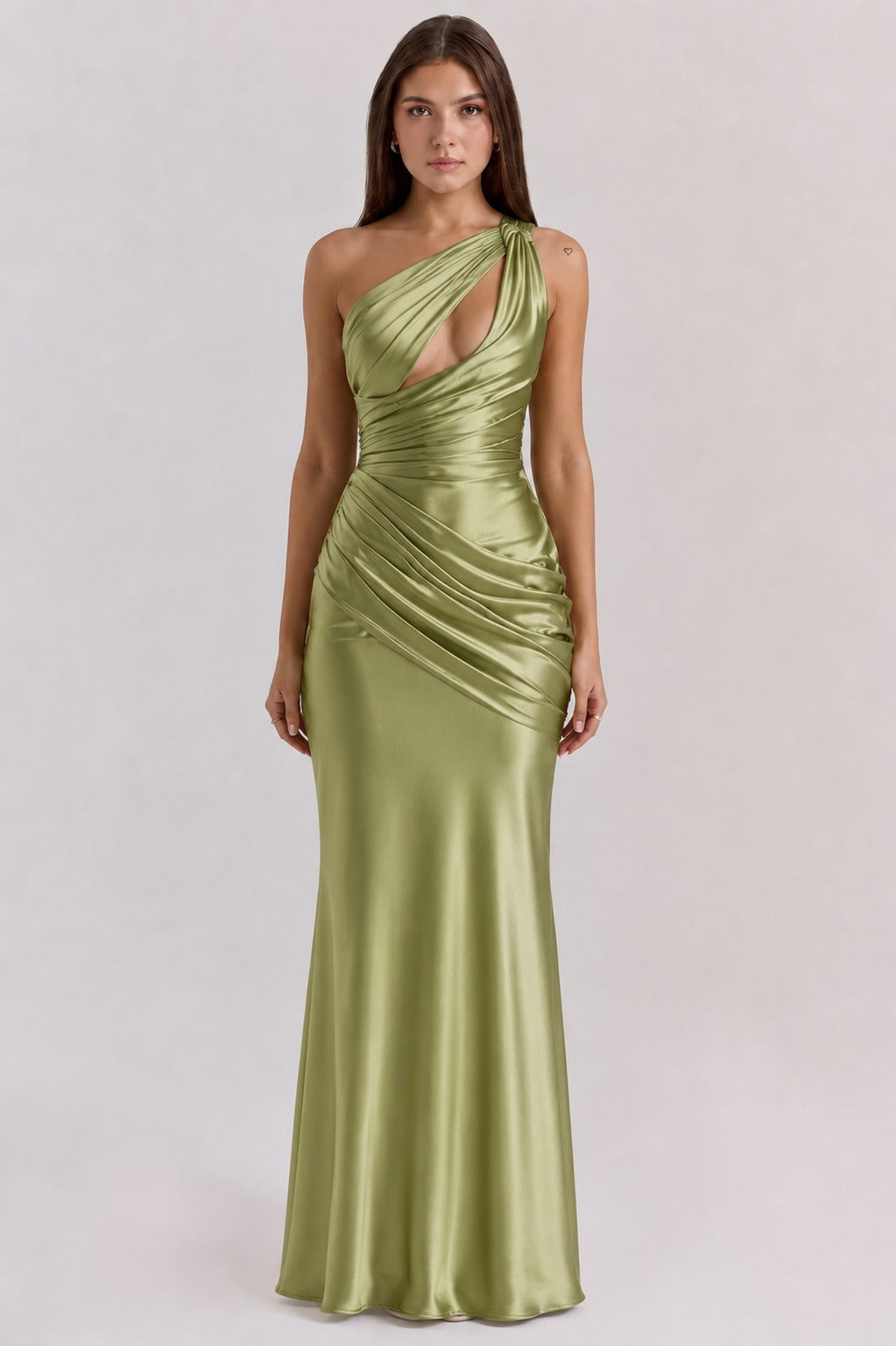 Rosie | Women’s Draped Cut Out Sleeveless Wedding Guest Dress