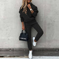 Samantha | Women’s Slim Fit Long Sleeve Two Piece Matching Set