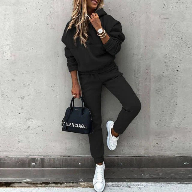 Samantha | Women’s Slim Fit Long Sleeve Two Piece Matching Set