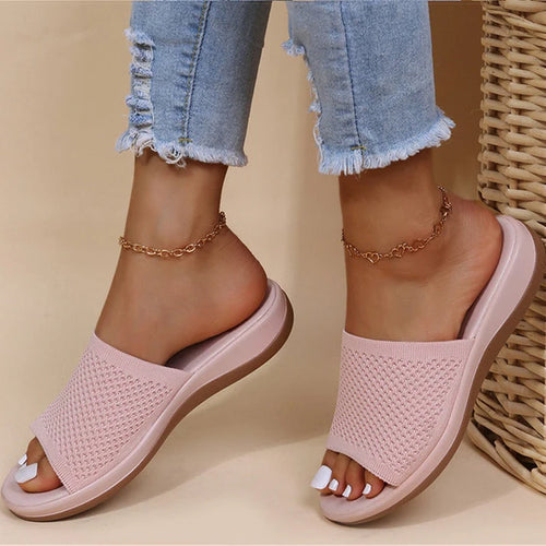 Sandra | Women’s Platform Sole Open Toe Slides