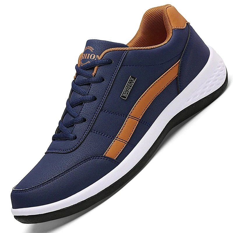 Sebastian | Men's Closed Toe Lace Up Low Top Platform Shoes