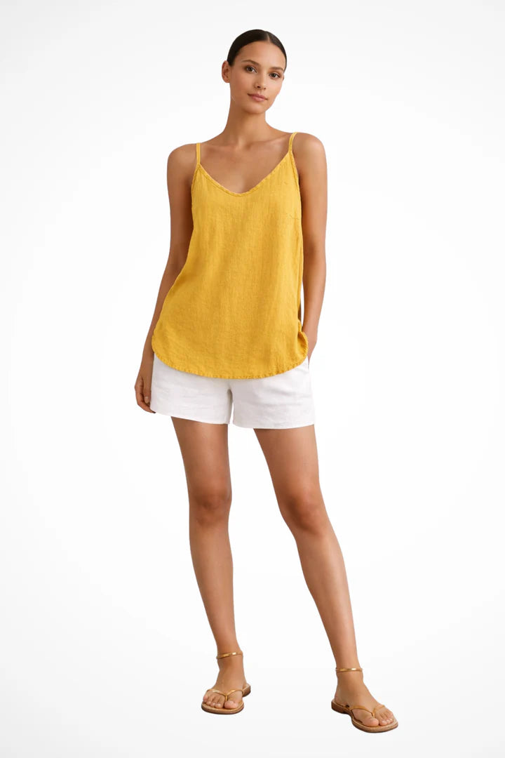 Sheena | Women’s Sleeveless V Neck Strappy Summer Top
