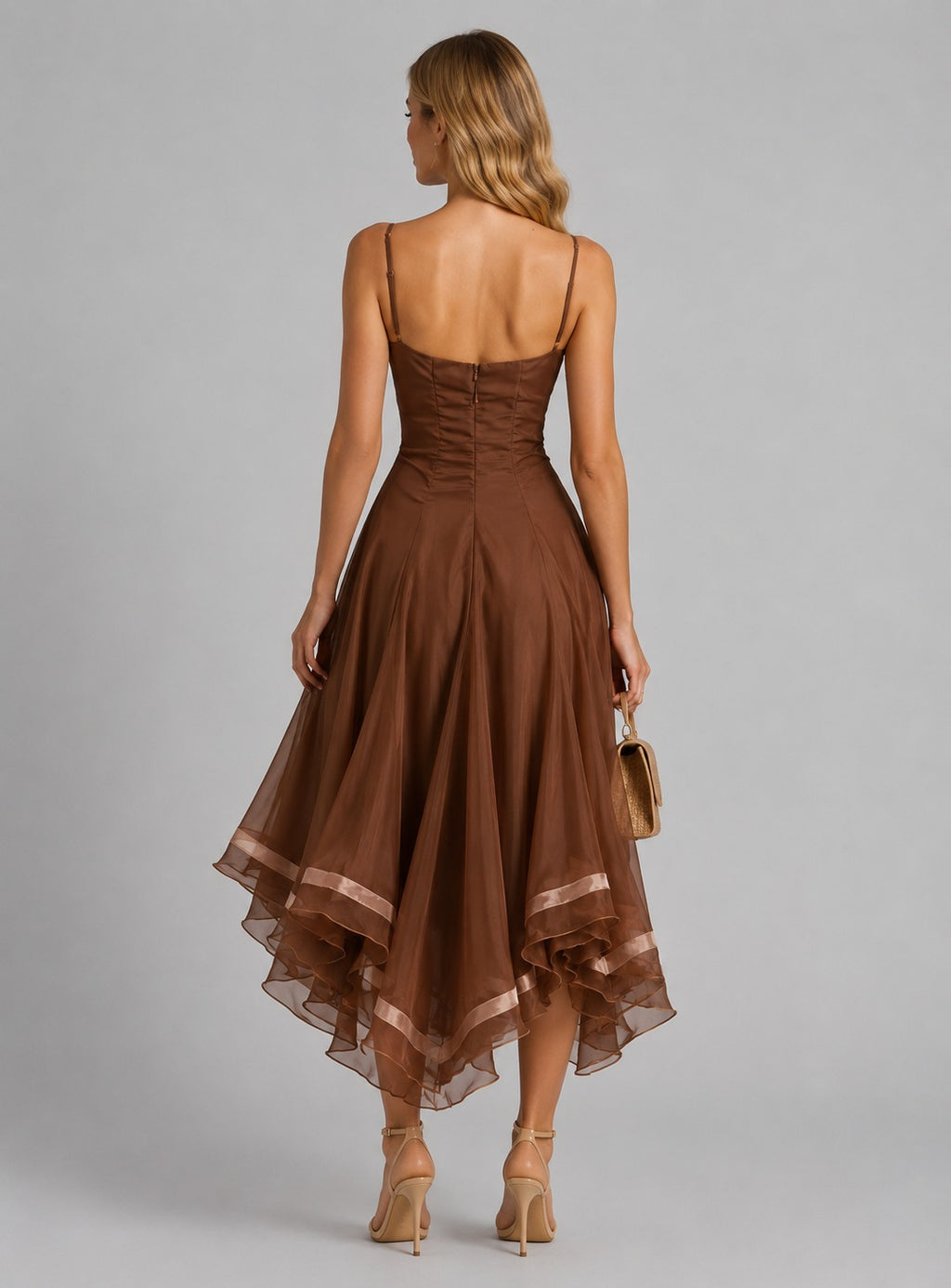 Skye | Women’s Sleeveless Sweetheart Neck Wedding Guest Dress
