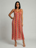 Sylvia | Women’s Scoop Neck Sleeveless Flowy Midi Dress
