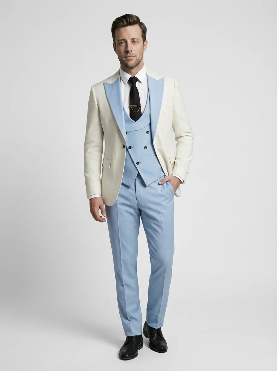 Theo | Men’s Three Piece Wedding Event Suit